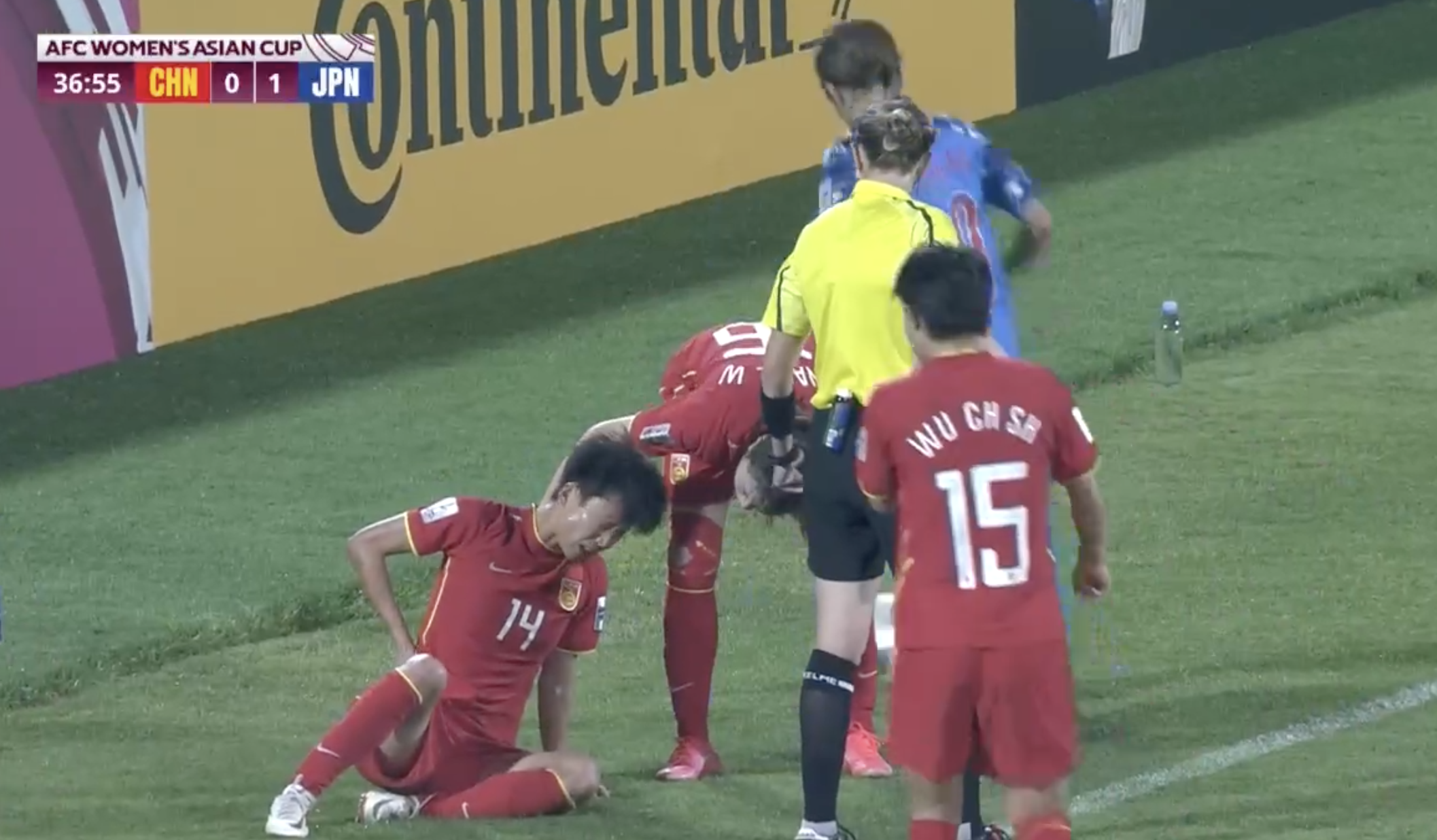 包含日本女足苦战出局，遗憾告终的词条