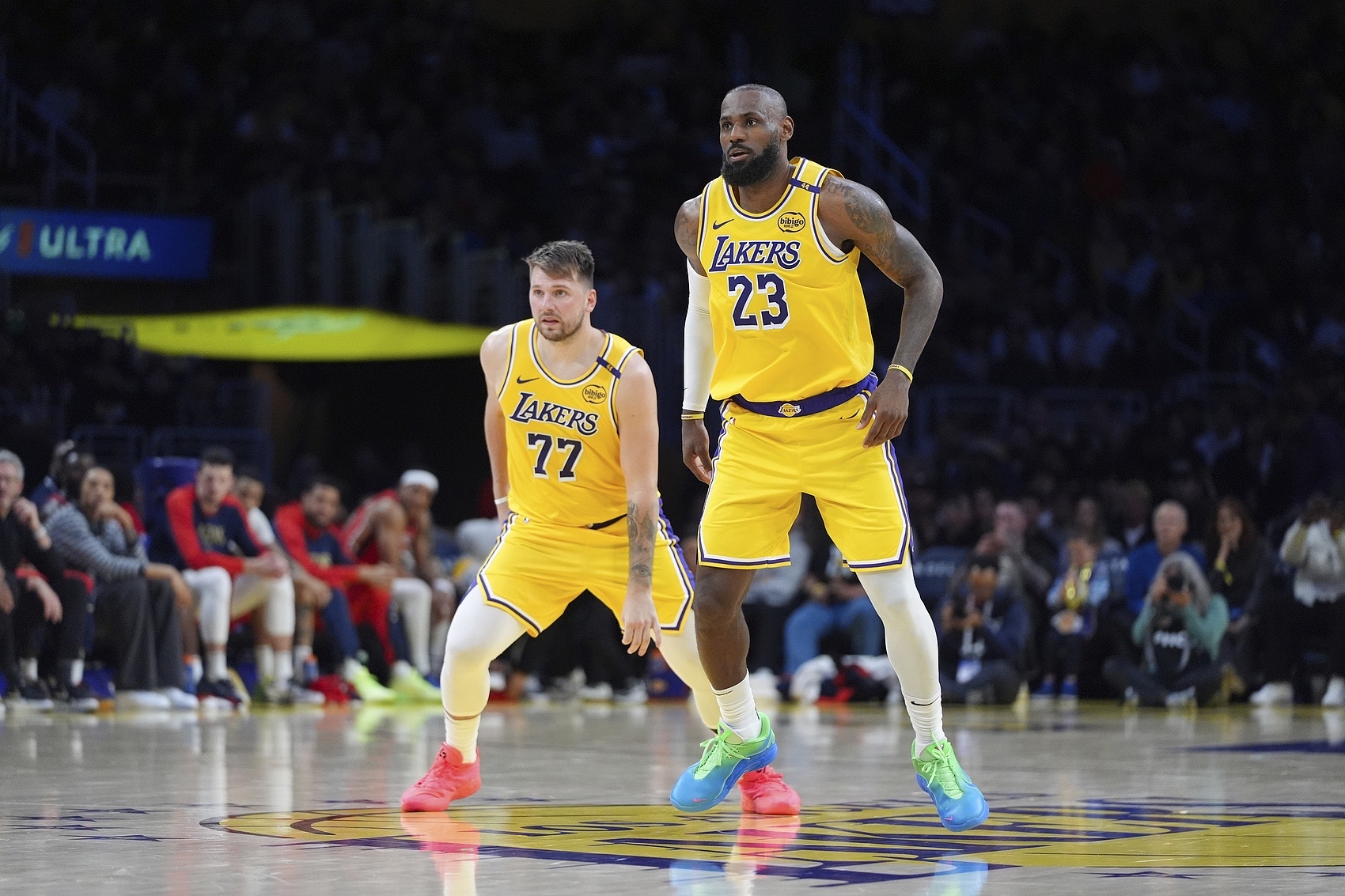 湖人力克掘金，詹皇打出全面表现砍下三双